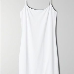 Aritzia tiny dress size xs in white NWT
